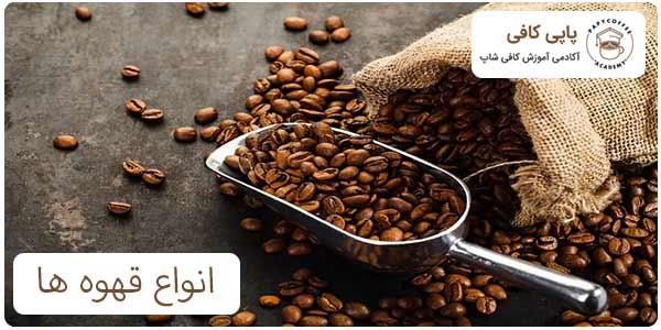 انواع قهوه ها
