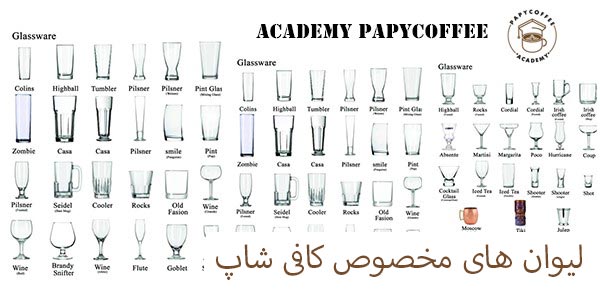 ظروف مخصوص کافیشاپ