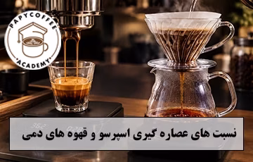 نسبت قهوه